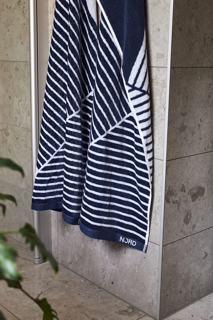 Ręcznik kąpielowy Stripes 70x140 cm, Niebieski NJRD