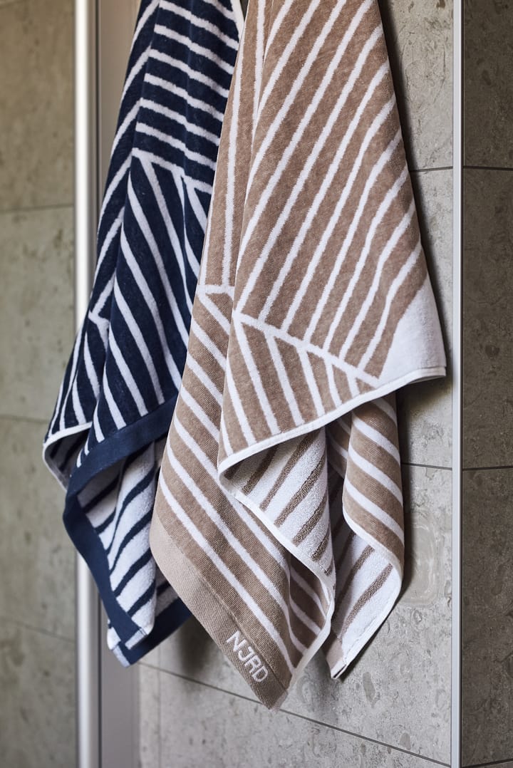 Ręcznik kąpielowy Stripes 70x140 cm, Niebieski NJRD