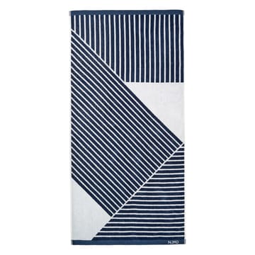 Ręcznik kąpielowy Stripes 70x140 cm - Niebieski - NJRD