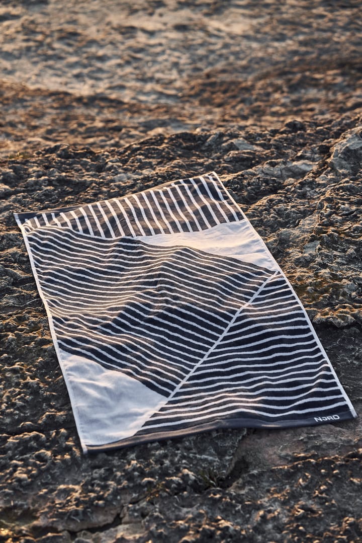 Ręcznik kąpielowy Stripes 70x140 cm, Niebieski NJRD