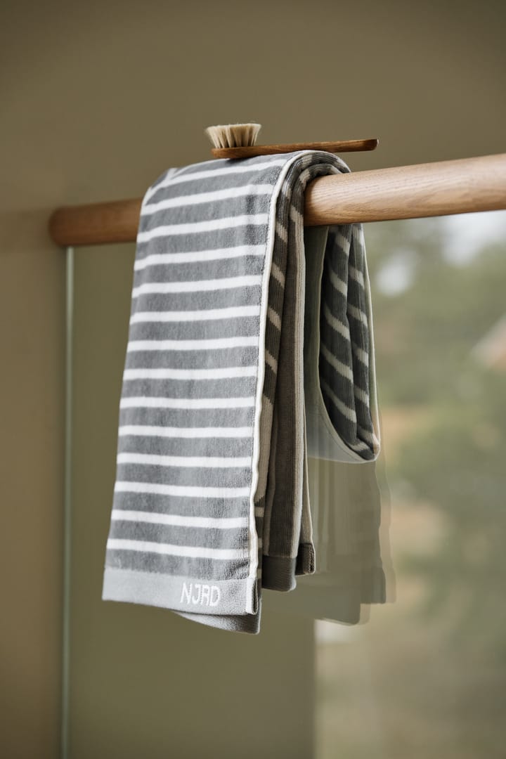Ręcznik kąpielowy Stripes 70x140 cm, Szary NJRD