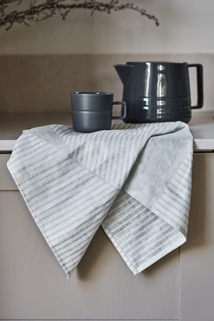 Ręcznik kuchenny Stripes 47x70 cm, 2-pak - Niebiesko-biały - NJRD