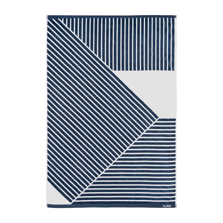 Ręcznik Stripes 100x150 cm, Niebieski NJRD