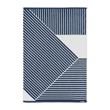 Ręcznik Stripes 100x150 cm - Niebieski - NJRD