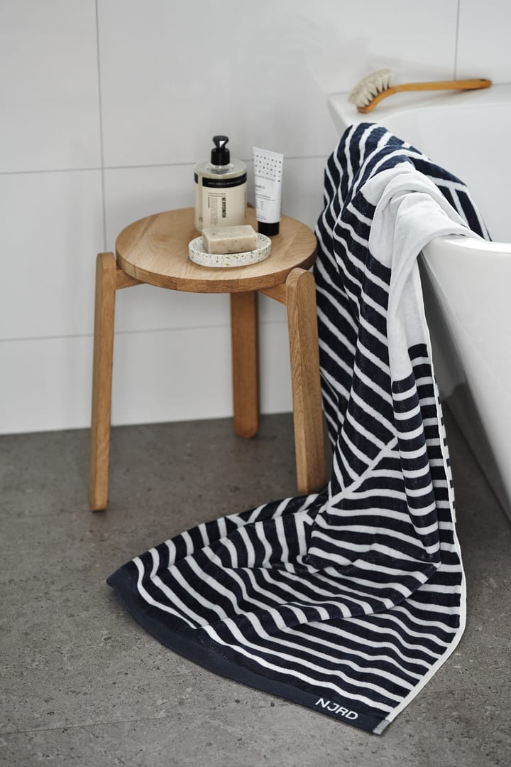 Ręcznik Stripes 100x150 cm, Niebieski NJRD