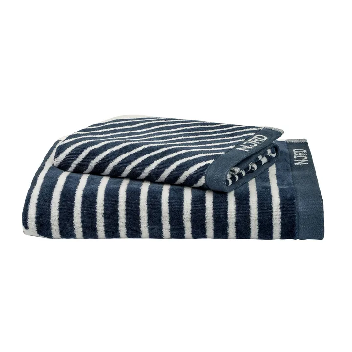 Stripes zestaw ręczników 4 elementy - Niebieski - NJRD