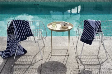 Stripes zestaw ręczników 4 elementy - Niebieski - undefined - NJRD