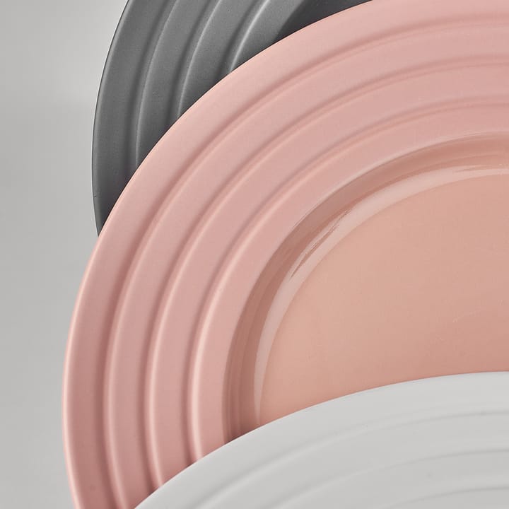 Talerz Lines Ø27 cm 6-pak, Różowy NJRD