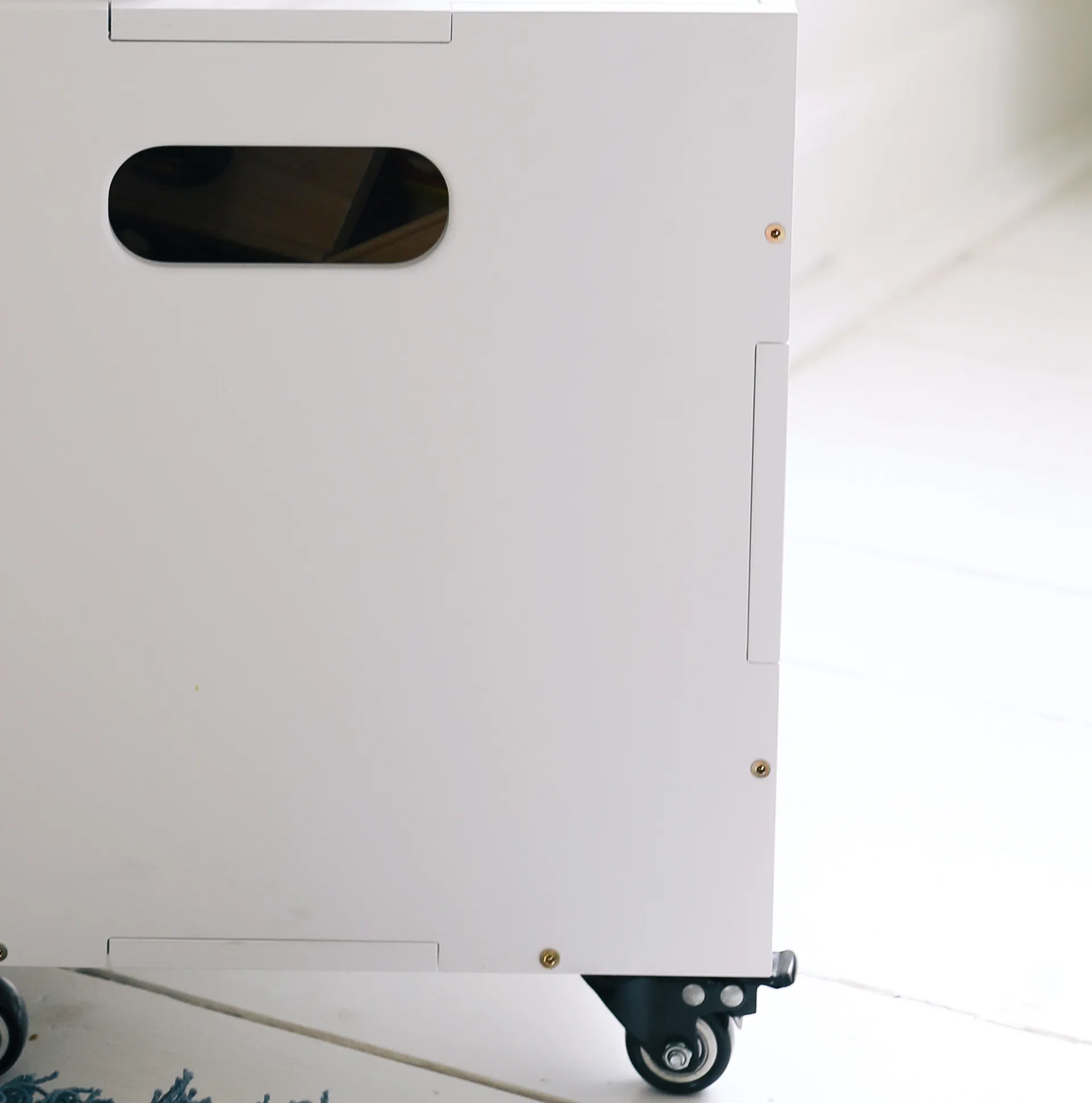 Kółka do skrzyni Cube Storage 4 szt., Czarne Nofred