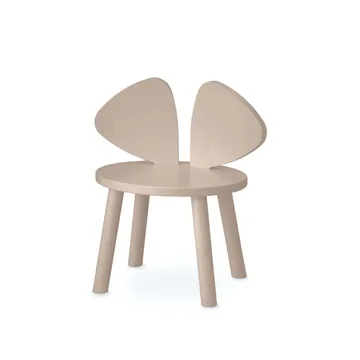 Krzesełko dla dzieci Mouse Chair - Beżowy - Nofred