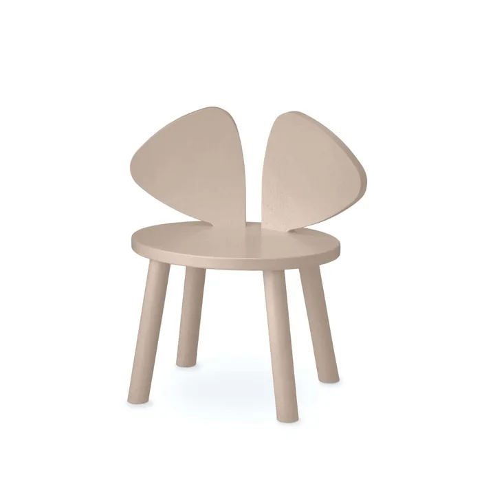 Krzesełko dla dzieci Mouse Chair - Beżowy - Nofred