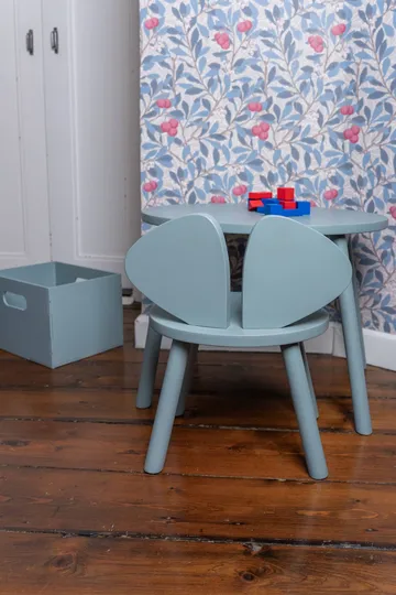 Krzesełko dla dzieci Mouse Chair - Blue - Nofred