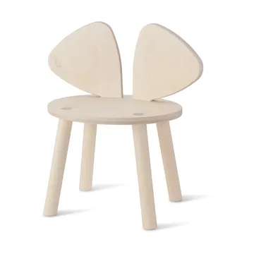 Krzesełko dla dzieci Mouse Chair - Brzoza - Nofred