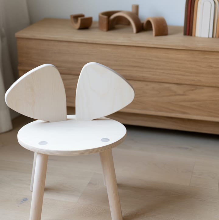 Krzesełko dla dzieci Mouse Chair, Brzoza Nofred