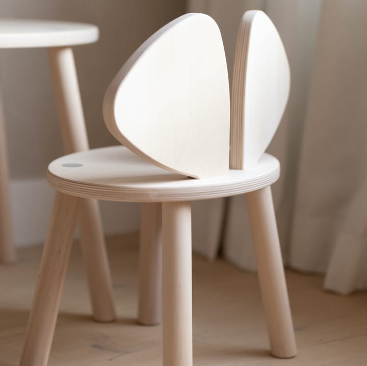 Krzesełko dla dzieci Mouse Chair, Brzoza Nofred