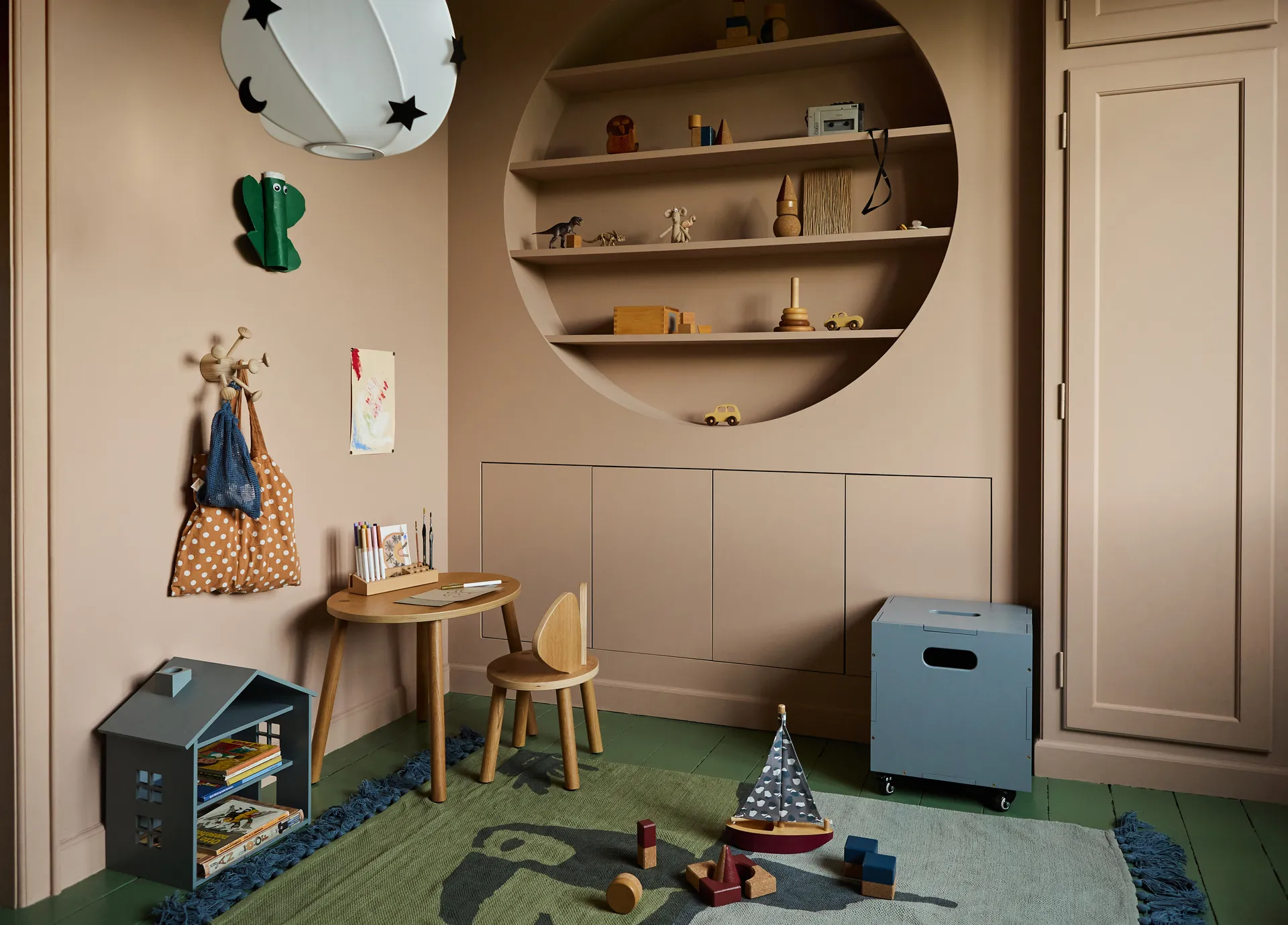 Krzesełko dla dzieci Mouse Chair, Dąb Nofred