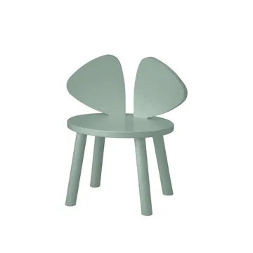 Krzesełko dla dzieci Mouse Chair - Olive green - Nofred