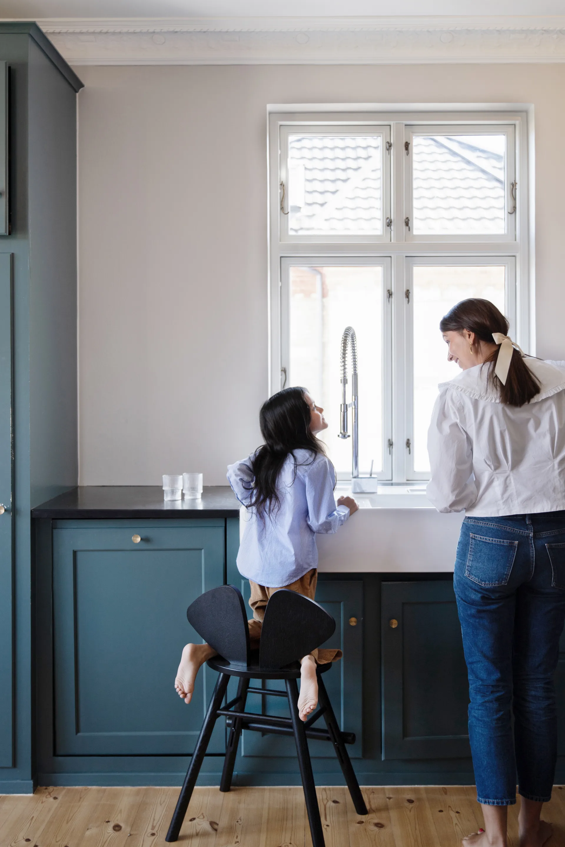 Krzesełko Mouse Chair Junior, Czarne Nofred