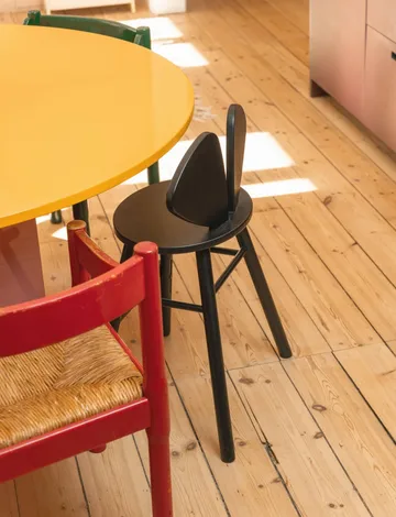 Krzesełko Mouse Chair Junior - Czarne - Nofred