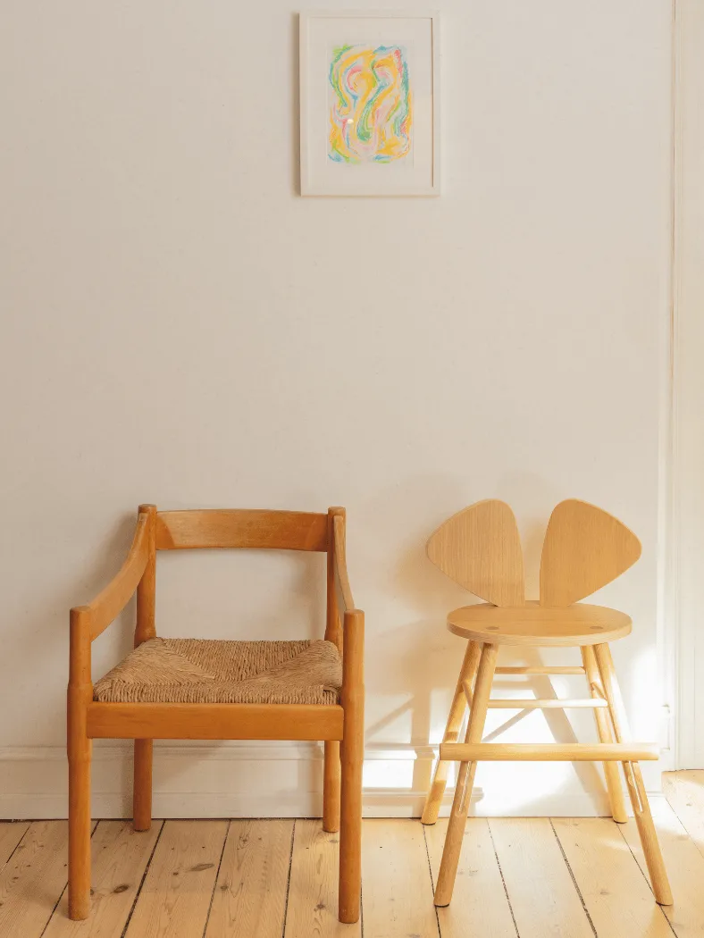 Krzesełko Mouse Chair Junior, Dąb Nofred