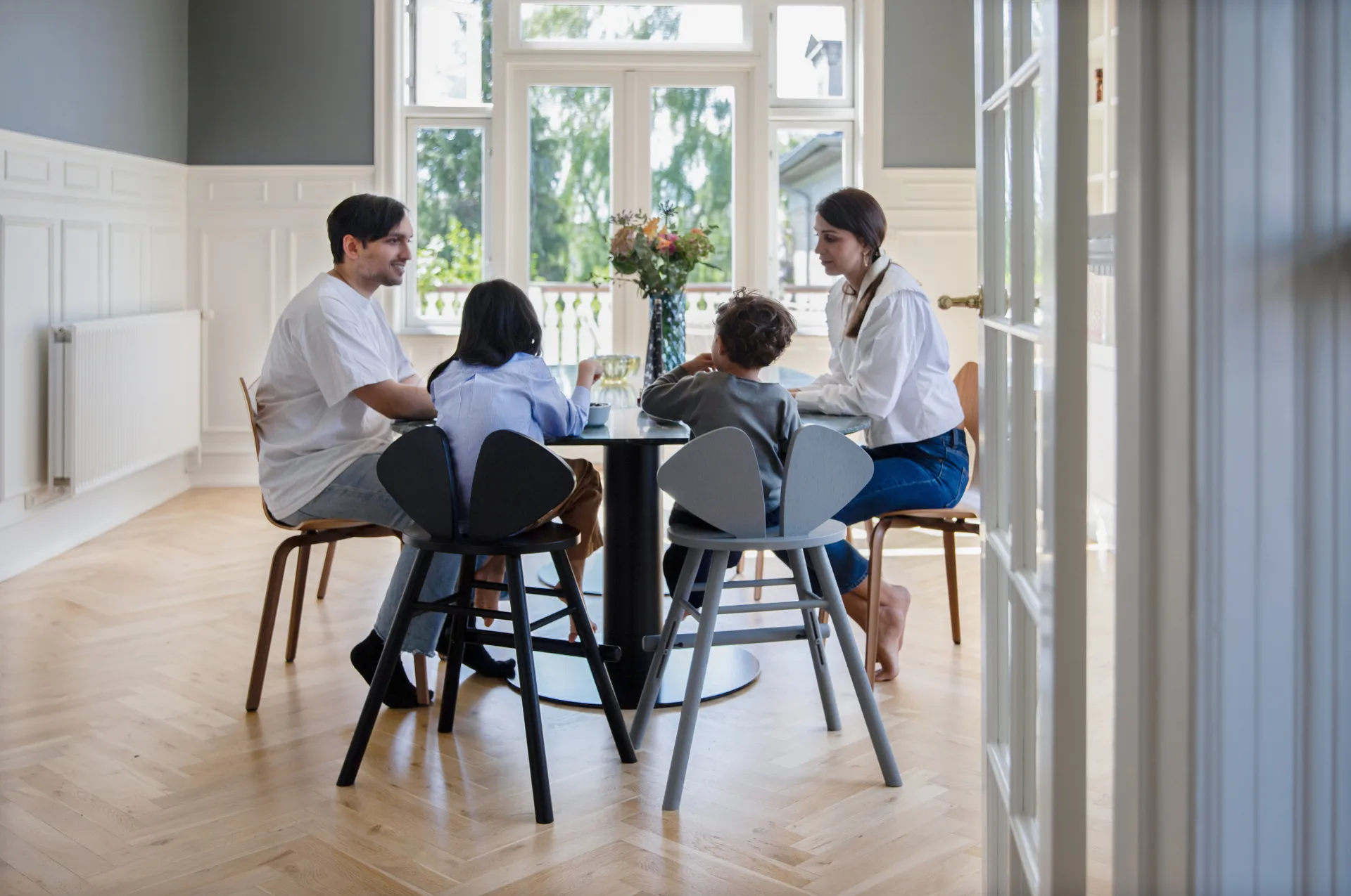 Krzesełko Mouse Chair Junior, Szare Nofred