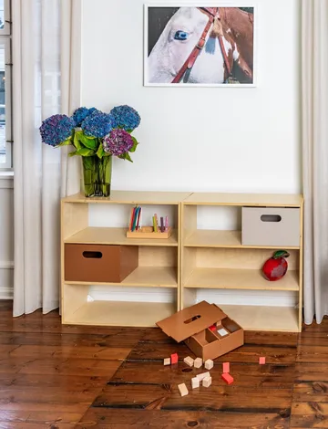 Półka dziecięca Kiddo Shelving - Brzoza - Nofred