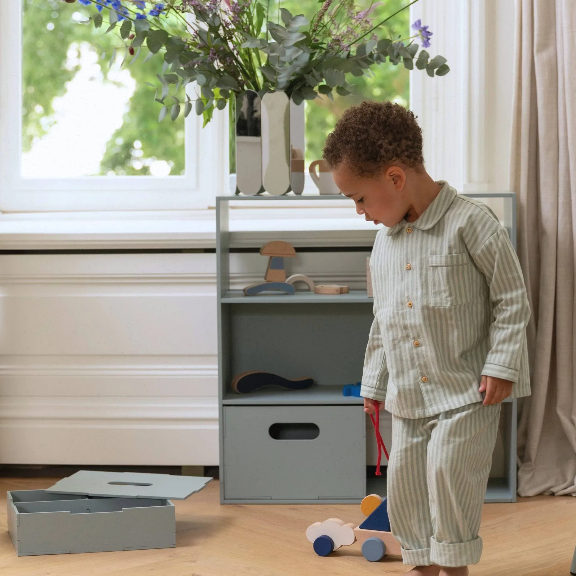 Półka dziecięca Kiddo Shelving, Oliwkowa zieleń Nofred