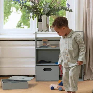 Półka dziecięca Kiddo Shelving - Oliwkowa zieleń - Nofred