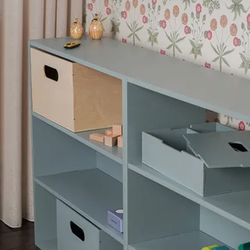 Półka dziecięca Kiddo Shelving - Oliwkowa zieleń - Nofred