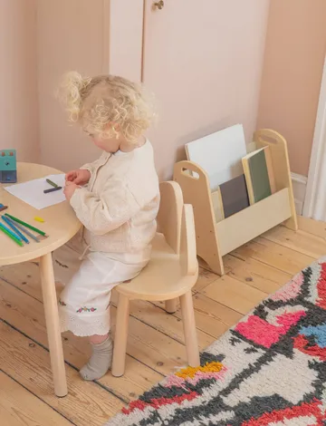 Półka na książki dla dzieci Book Holder - Brzoza - Nofred