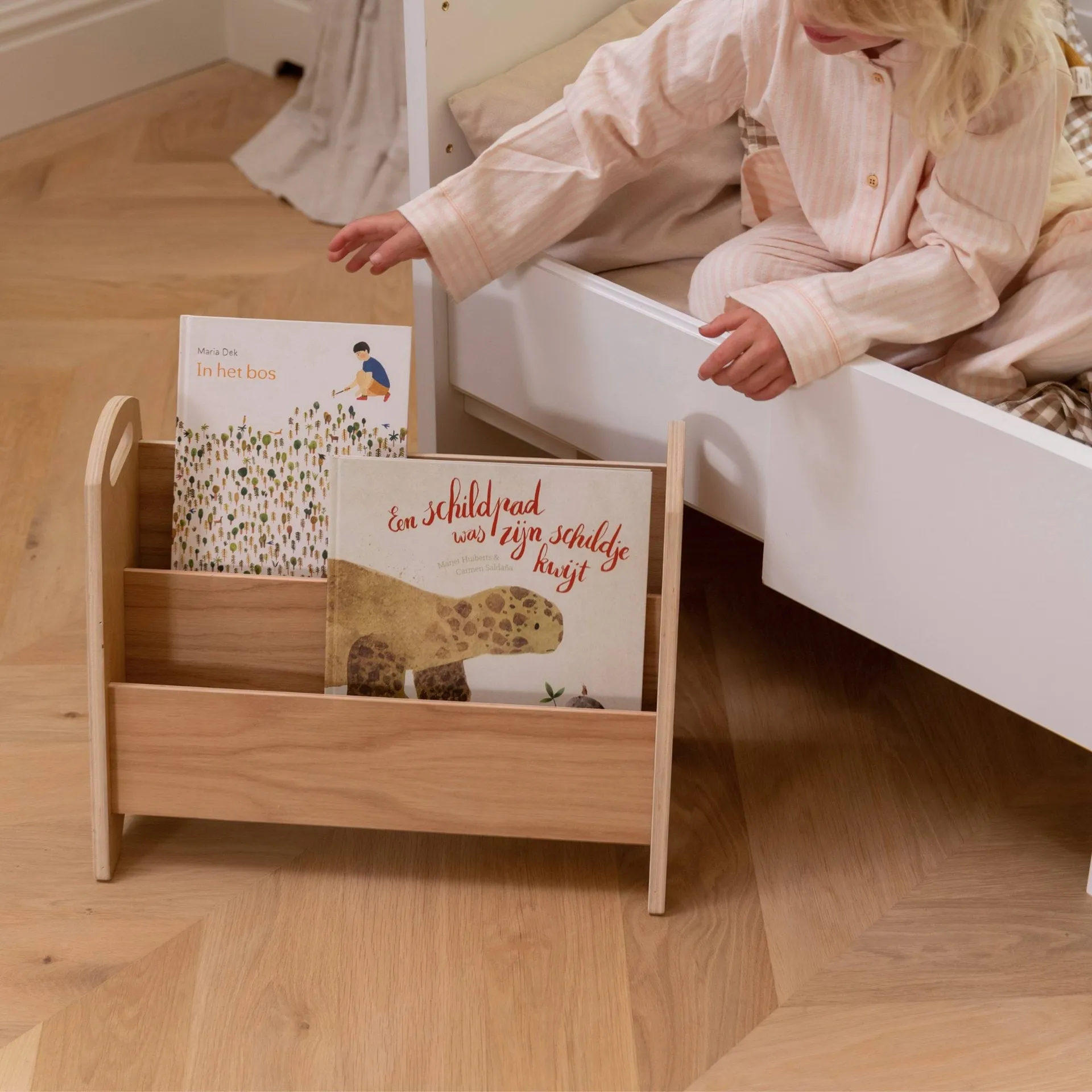 Półka na książki dla dzieci Book Holder, Dąb Nofred
