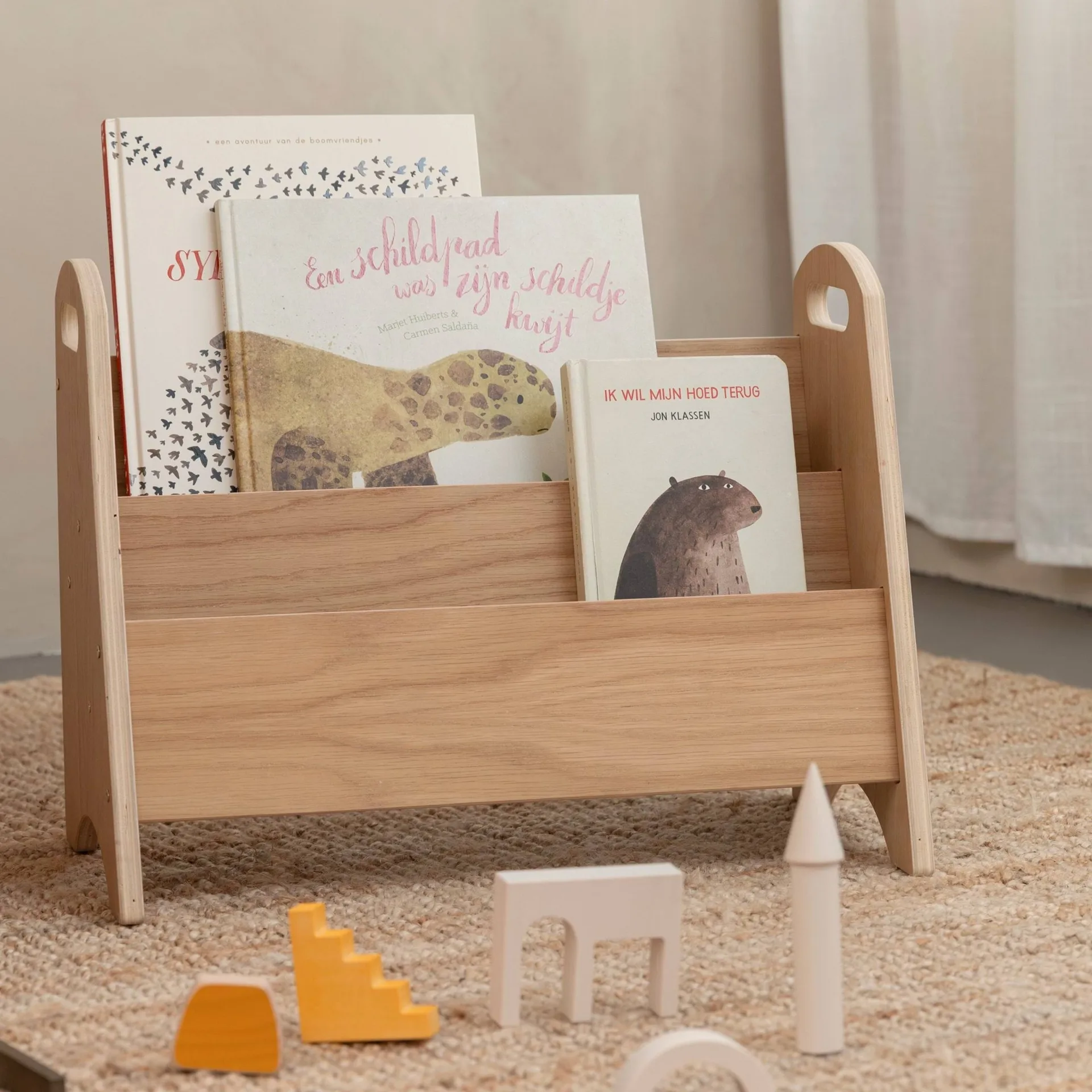 Półka na książki dla dzieci Book Holder, Dąb Nofred