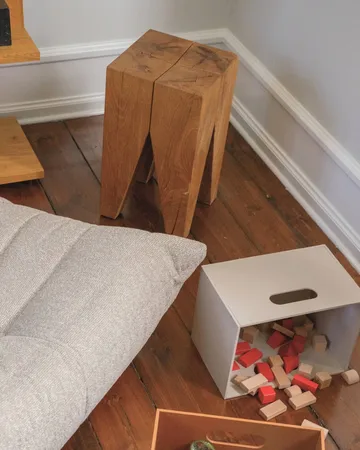 Pudełko do przechowywania Kiddo Box - Beżowe - Nofred