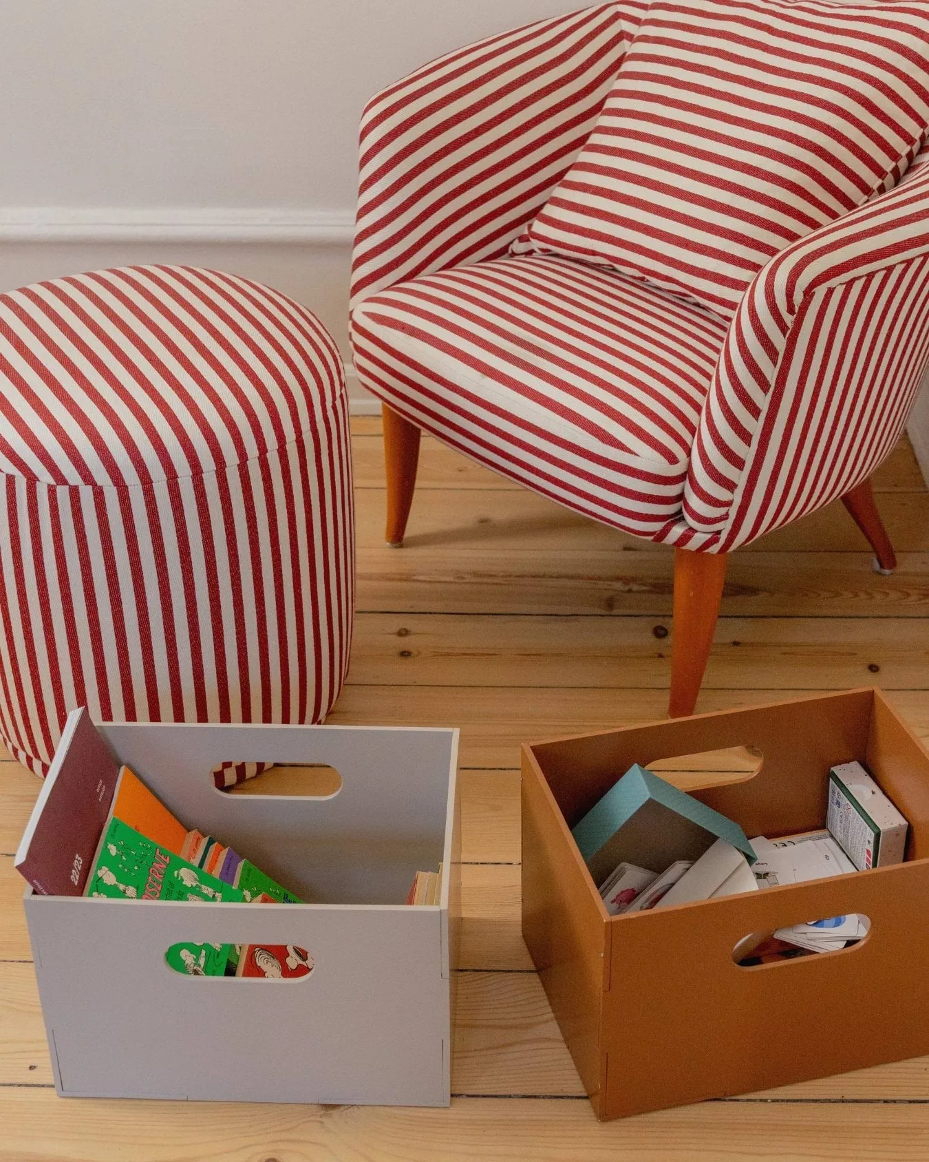 Pudełko do przechowywania Kiddo Box, Beżowe Nofred