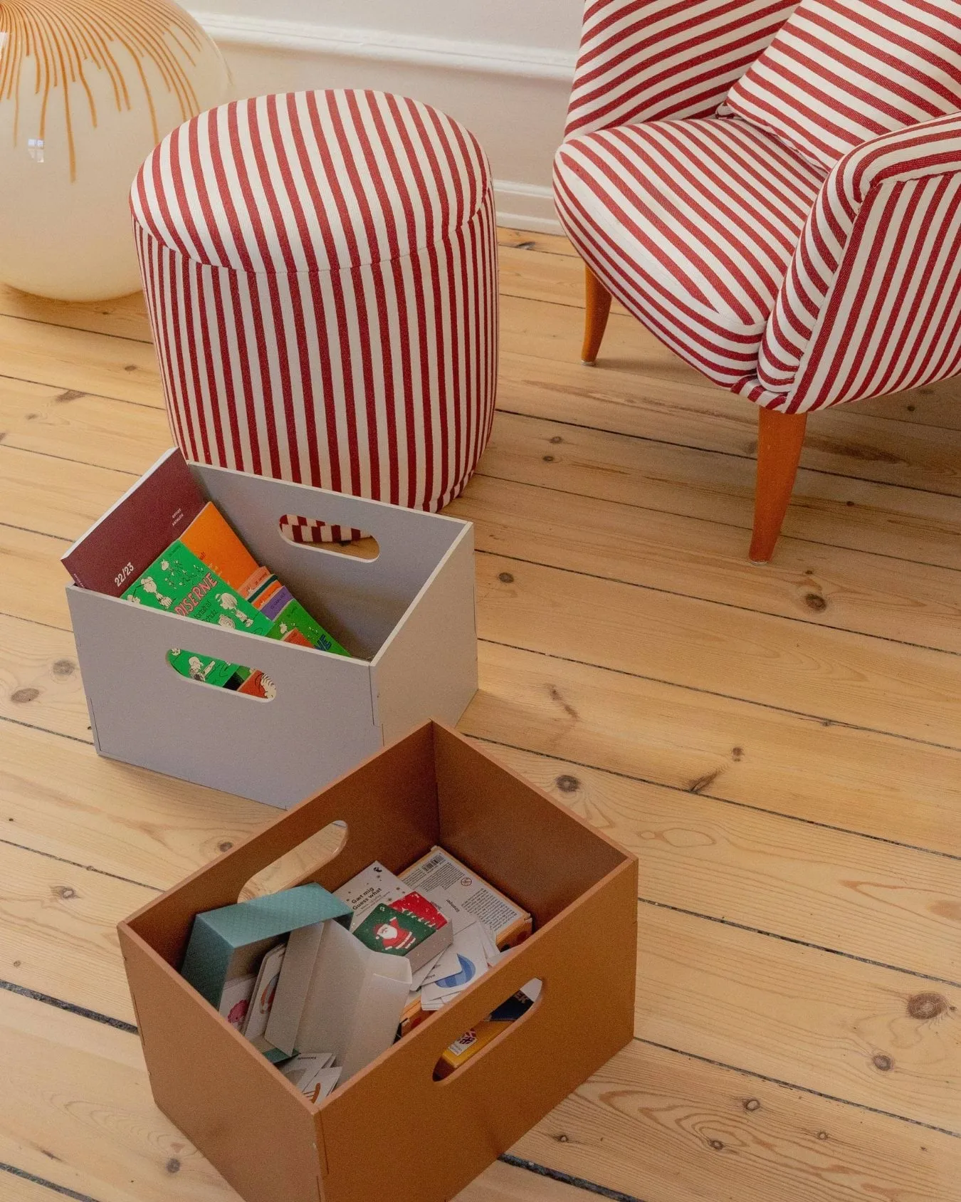 Pudełko do przechowywania Kiddo Box, Beżowe Nofred
