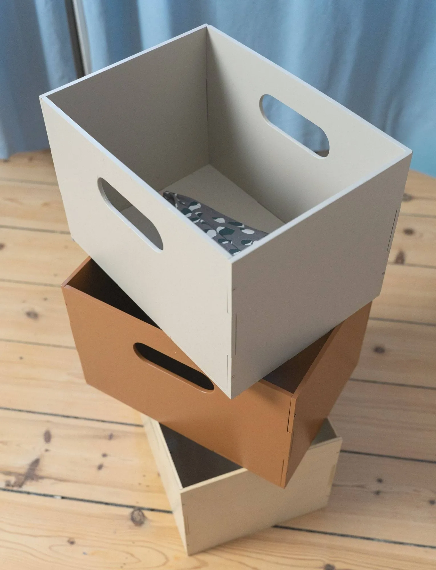 Pudełko do przechowywania Kiddo Box, Beżowe Nofred