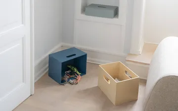 Pudełko do przechowywania Kiddo Box - Niebieskie - Nofred