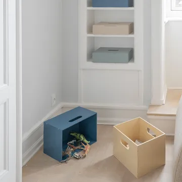Pudełko do przechowywania Kiddo Box - Niebieskie - Nofred