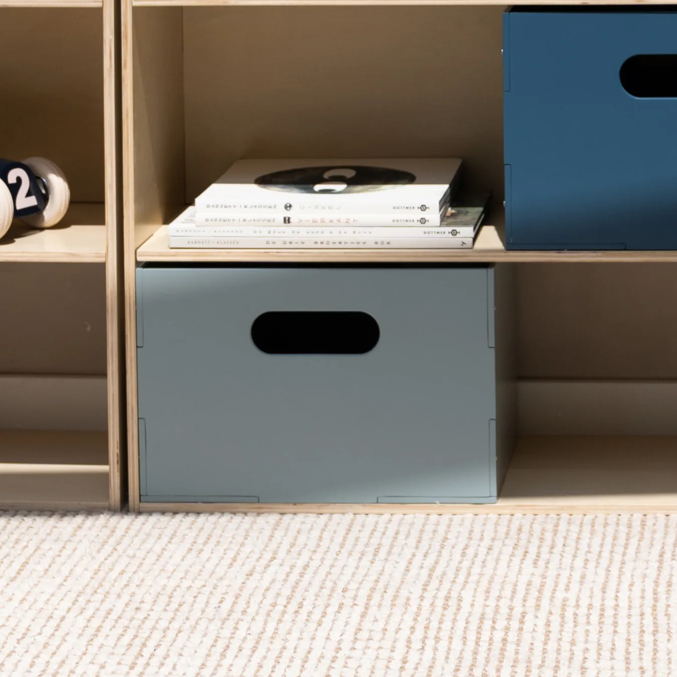 Pudełko do przechowywania Kiddo Box, Oliwkowa zieleń Nofred