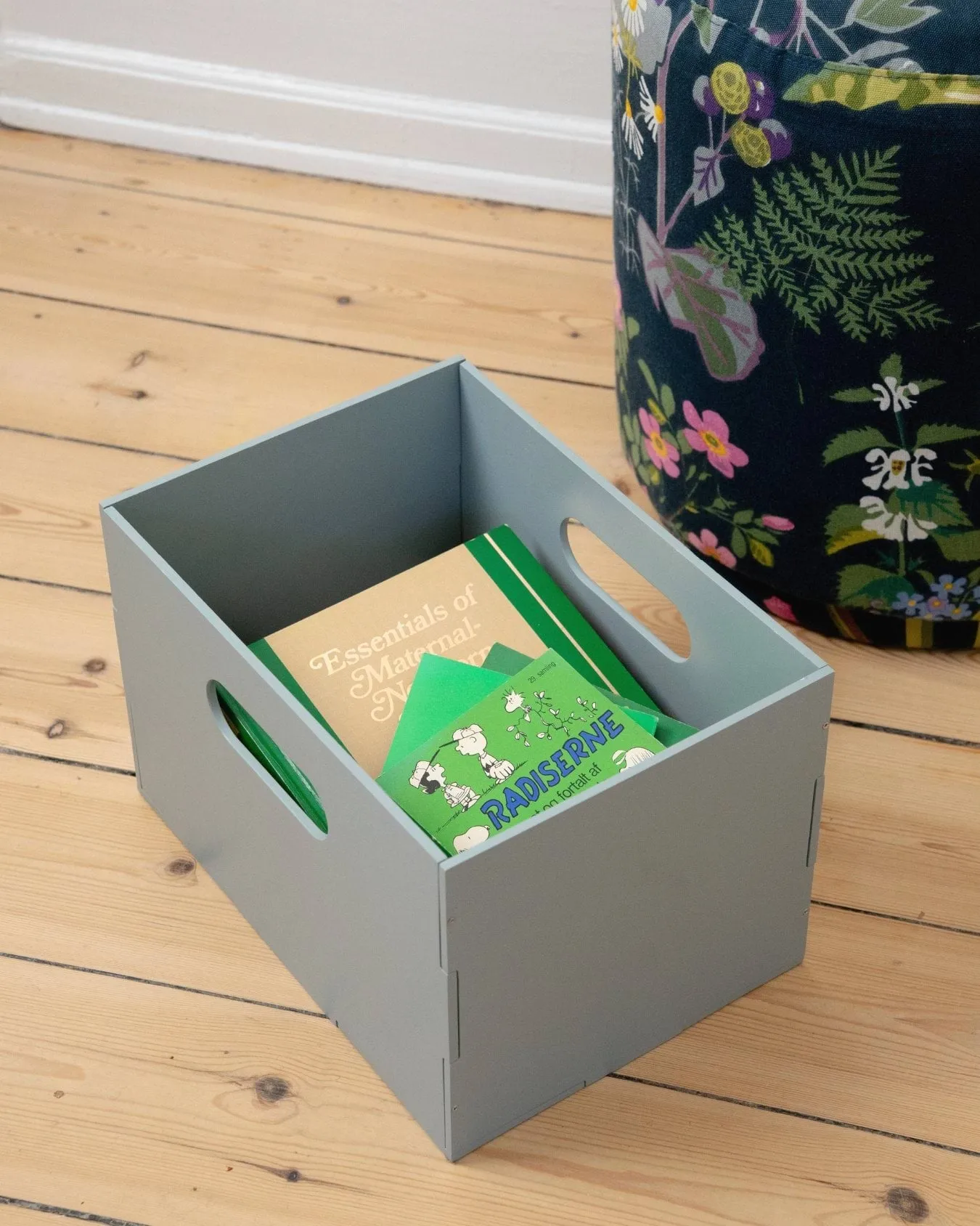 Pudełko do przechowywania Kiddo Box, Oliwkowa zieleń Nofred