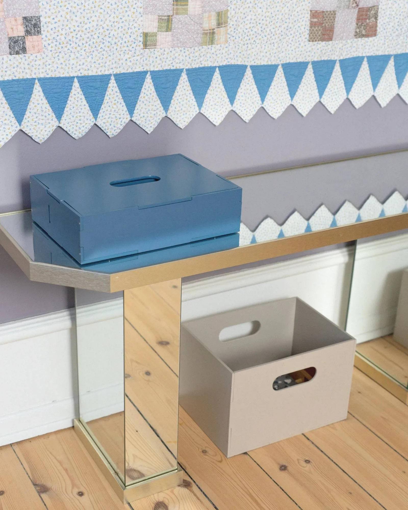 Pudełko do przechowywania Kiddo Tool Box, Niebieskie Nofred