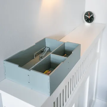 Pudełko do przechowywania Kiddo Tool Box - Oliwkowa zieleń - Nofred