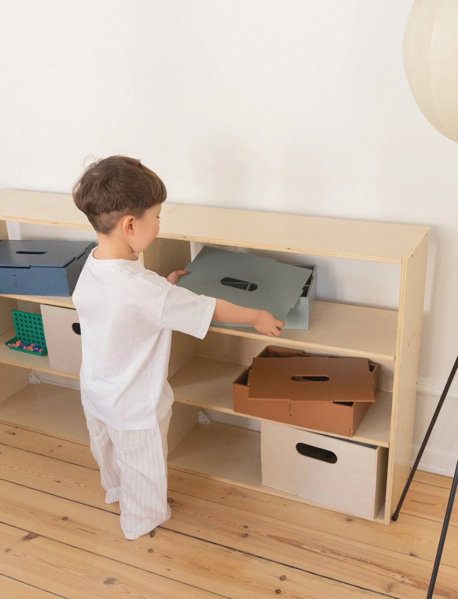 Pudełko do przechowywania Kiddo Tool Box, Oliwkowa zieleń Nofred