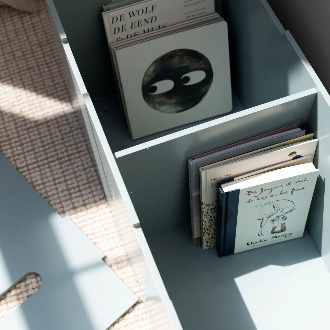 Skrzynia do przechowywania Cube Long, Oliwkowa zieleń Nofred