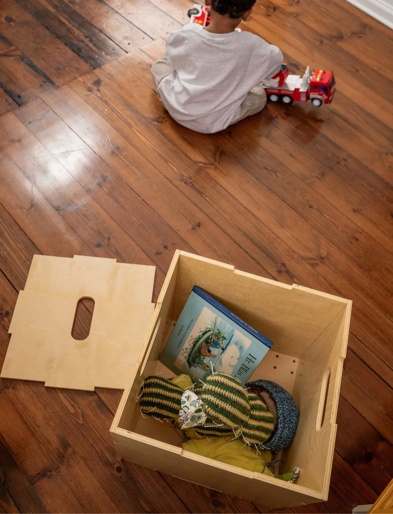 Skrzynia do przechowywania Cube Storage, Brzoza Nofred