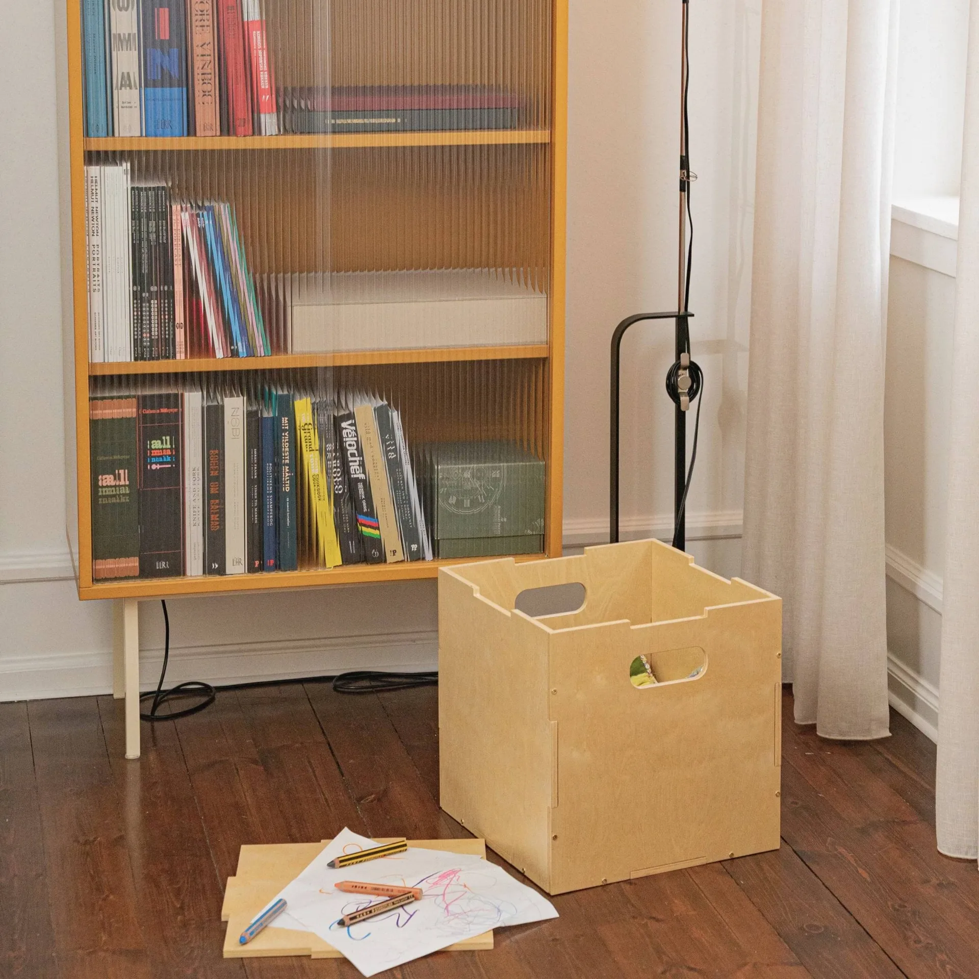 Skrzynia do przechowywania Cube Storage, Brzoza Nofred