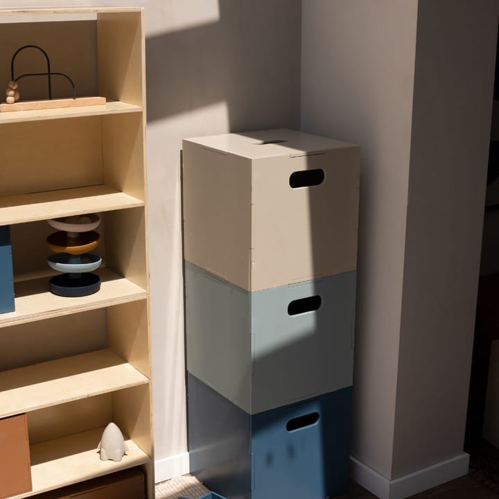 Skrzynia do przechowywania Cube Storage, Oliwkowa zieleń Nofred