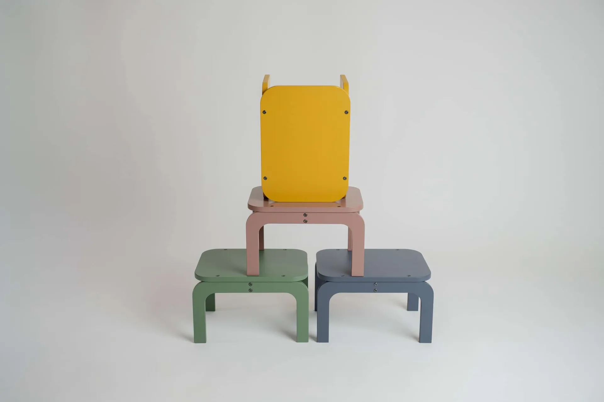 Stołek Kiddo Step Seat, Curry Nofred