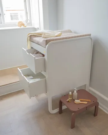 Stołek Kiddo Step Seat - Dusty rose - Nofred