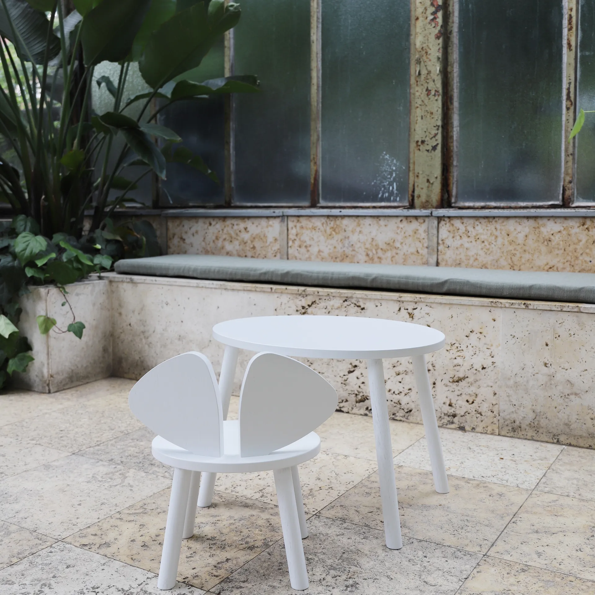 Stolik dziecięcy Mouse Table , Biały Nofred